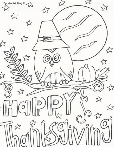 printable preschool thanksgiving coloring pages images colorist