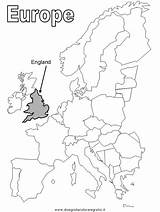 Grecia Inghilterra Continente Europeo Dibujar Nazioni Imprimir Colorea Croquis Mapas Didácticos Condividi Disegnidacoloraregratis sketch template