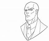 Lex Luthor Coloring Pages Face Character Printable Another Getcolorings Larfleeze sketch template