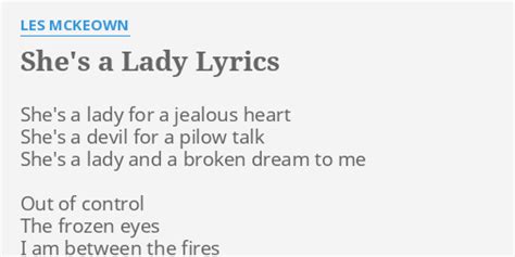 shes  lady lyrics  les mckeown shes  lady