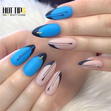 hot tips nail beauty lounge  instagram  loves almond nails