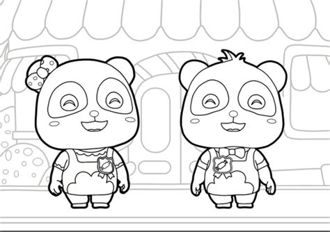 baby bus colouring pages click   image    color