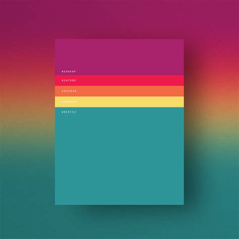 color palette  code image