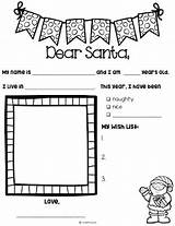 Santa Letter Printable Template Writing Letters Included Ve Color sketch template