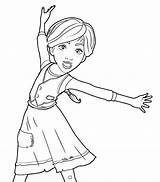 Leap Coloring Pages Ballerina Felicie Movie Ballet Félicie Printable Trailers Getdrawings Supercoloring Choose Board Cartoon Template Flats Coloring2print Categories sketch template