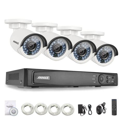 annke true power  ethernet security camera system ch mp nvr   xp mp outdoor