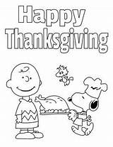 Charlie Thanksgiving Pages Sheets Snoopy Packet sketch template