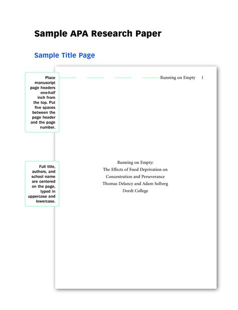 research paper abstract templates  allbusinesstemplatescom