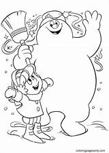 Frosty Schneemann Coloriage Sneeuwpop Kleurplaat Kleurplaten Ausmalbilder Reprend Kolorowanki Karen Dzieci Sneeuwman Bonhomme Neige Printen Ausmalbilde Coloriez Animaatjes Tekeningen Ausmalbild sketch template