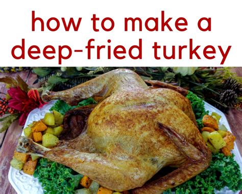 How To Make A Deep Fried Turkey Just A Pinch