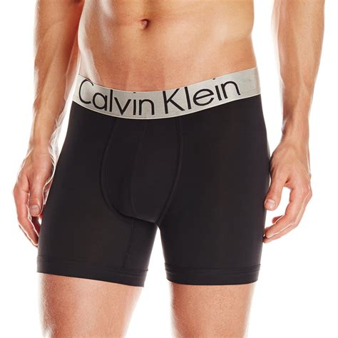Calvin Klein Steel Micro Boxer Briefs In Black For Men Lyst
