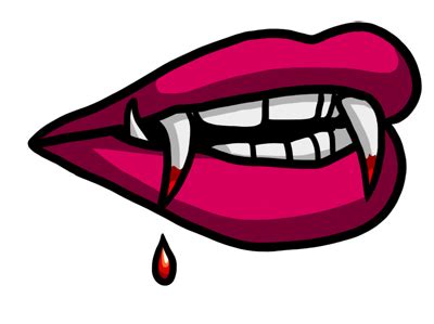 draw vampire lips lipstutorialorg