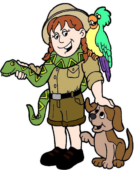 zoo keeper clipart clipart
