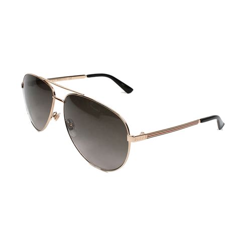 Men S Classic Pilot Aviator Sunglasses Gold Gucci Touch Of Modern