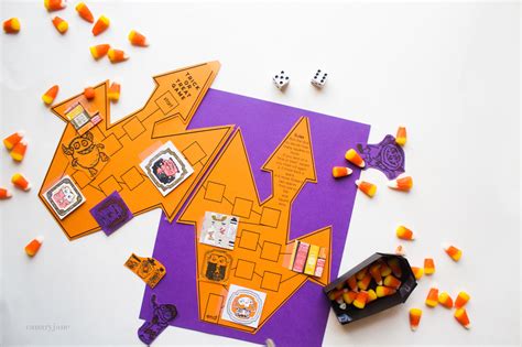 Trick Or Treat Free Printable Halloween Board Game