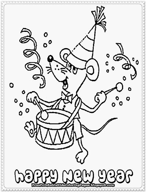 year printable coloring pages amp blogger design