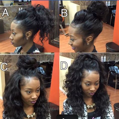 Versatile Sew In Front Lace Wigs Human Hair Long Hair Styles Curly