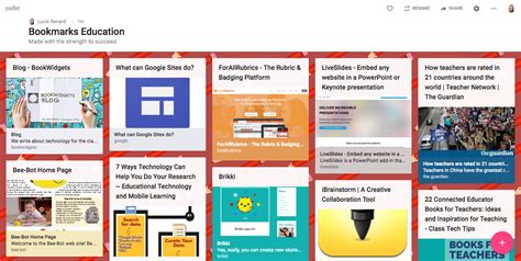 creative ways   padlet  teachers  students bookwidgets