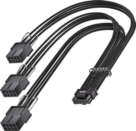 amazoncom fasgear pci   extension cable cmft  pin male  pcie xpin