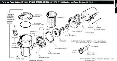 mypool hayward pump sp parts diagram