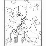 Peep Lil Xcolorings Dove sketch template