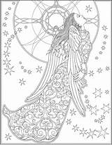 Angels Dover Publications sketch template