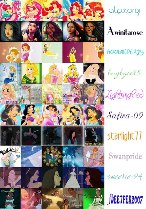 20 In 20 Icon Challenge Round 16 Disney Princess Photo