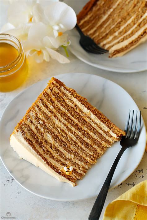The Most Amazing Russian Honey Cake Cleobuttera