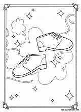 Franny Chaussures Magiques Zapatitos Ausmalbilder Wanderschuhe Coloriage Magici Piedini Coloriez Coloriages Plantillas Choisis Comparte sketch template
