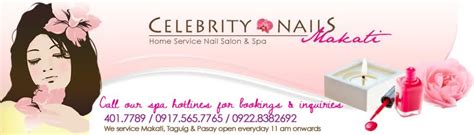 celebrity nails makati home service nail salonspa spa parties