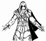Creed Assassin Rafael Firenze Ezio Auditore Kail Da Don Coloriage Coloring sketch template