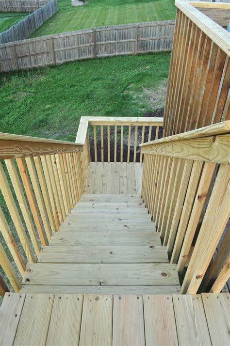 chasing life deck   stairs