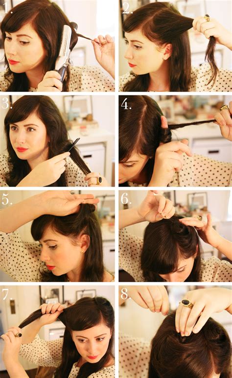 diy vintage hairstyle tutorials  short medium long