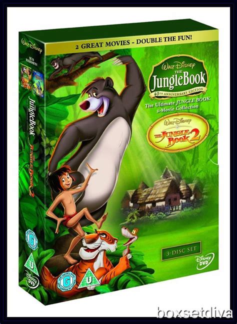 jungle book complete   double pack brand  dvd boxset