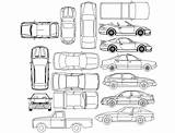 Cad Car Blocks Cadbull Autocad Dwg Vehicle Description Drawing sketch template