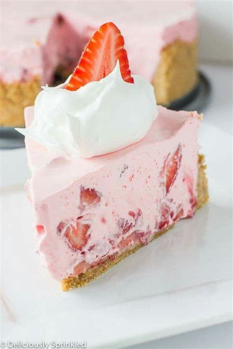 Happy National Strawberry Cream Pie Day🍓 Baked Strawberries Cream