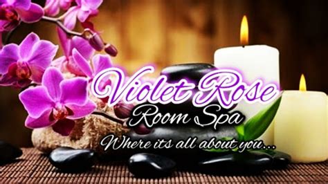 violet rose room spa beauty  hot stones massage waxing salon
