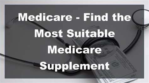 2017 Medicare Find The Most Suitable Medicare Supplement Insurance