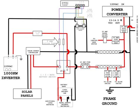 wiring diagram  travel trailer batteries  ciara wiring