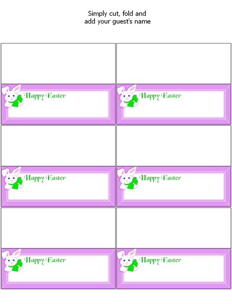 printable easter place cards printable word searches