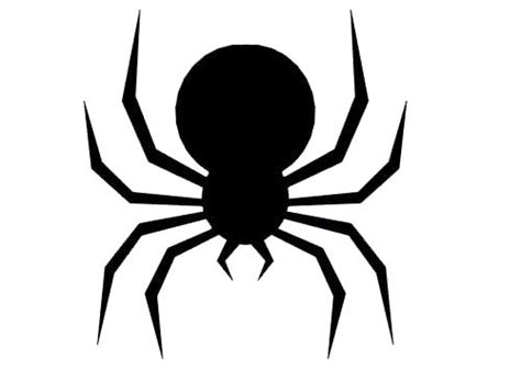 printable spider cut  template