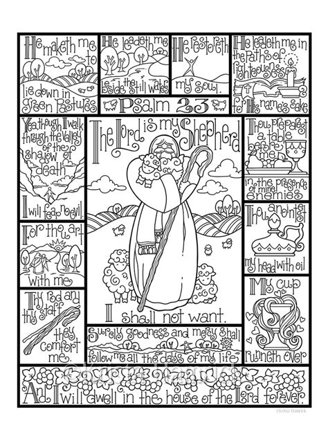psalm  coloring pages learny kids