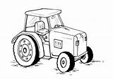 Traktor Malvorlage Coloring Ausdrucken sketch template