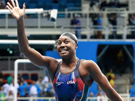 this swimmer had the best reaction to breaking records with her olympic