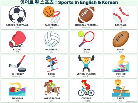pin  sports  games  english  korean