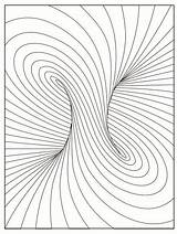 Illusion Illusions Optique Illusione Illusionista Geometrico Illusioni Ottiche Ottica sketch template