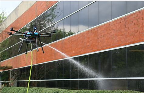 cleaning exteriors faster smarter  safer  spray drones droneexpos