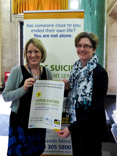 leeds takes a lead in supporting those affected by suicide