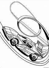Coloring Wheeled Shooter Car Pages Six Printable sketch template