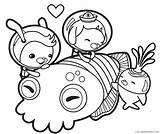 Octonauts Coloring Coloring4free Pages Print Related Posts sketch template